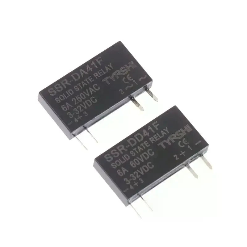 Slim SSR DIN Rail Relay Module 3-32VDC Non-Contact 6A Switch Solid State Relay Peaceful Pleasures Health and Wellness