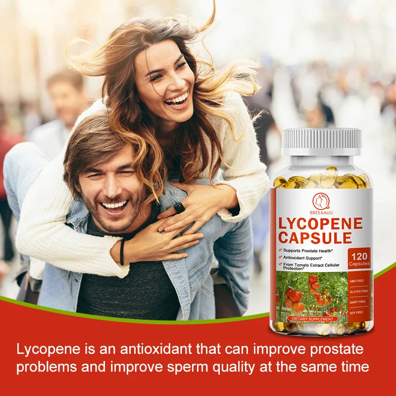 BEWORTHS Lycopene Capsules – Prostate, Bladder & Male Reproductive Health Dietary Supplement Peaceful Pleasures Health and Wellness