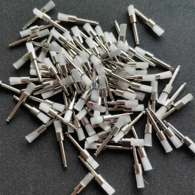 100pc Disposable Dental Prophy Polishing Brushes Latch Type