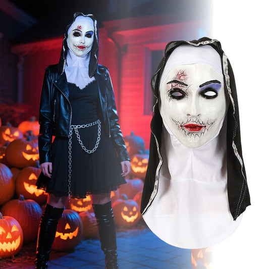 Halloween Latex Mask Screaming Zombie Full Head Mask Cosplay Scary Ghost Face Prop for Party Costume Conventions Peaceful Pleasures Health and Wellness