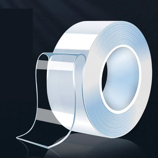 Nano Double-Sided Gel Tape | Reusable Waterproof 1/3/5m Double-Sided Tape Peaceful Pleasures Health and Wellness