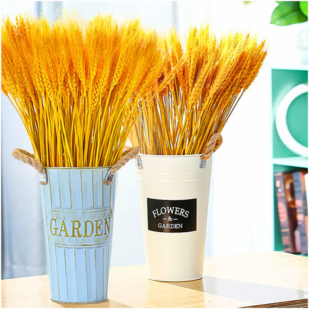 100pcs Dried Wheat Ears Bouquet – Wedding & Home Decor