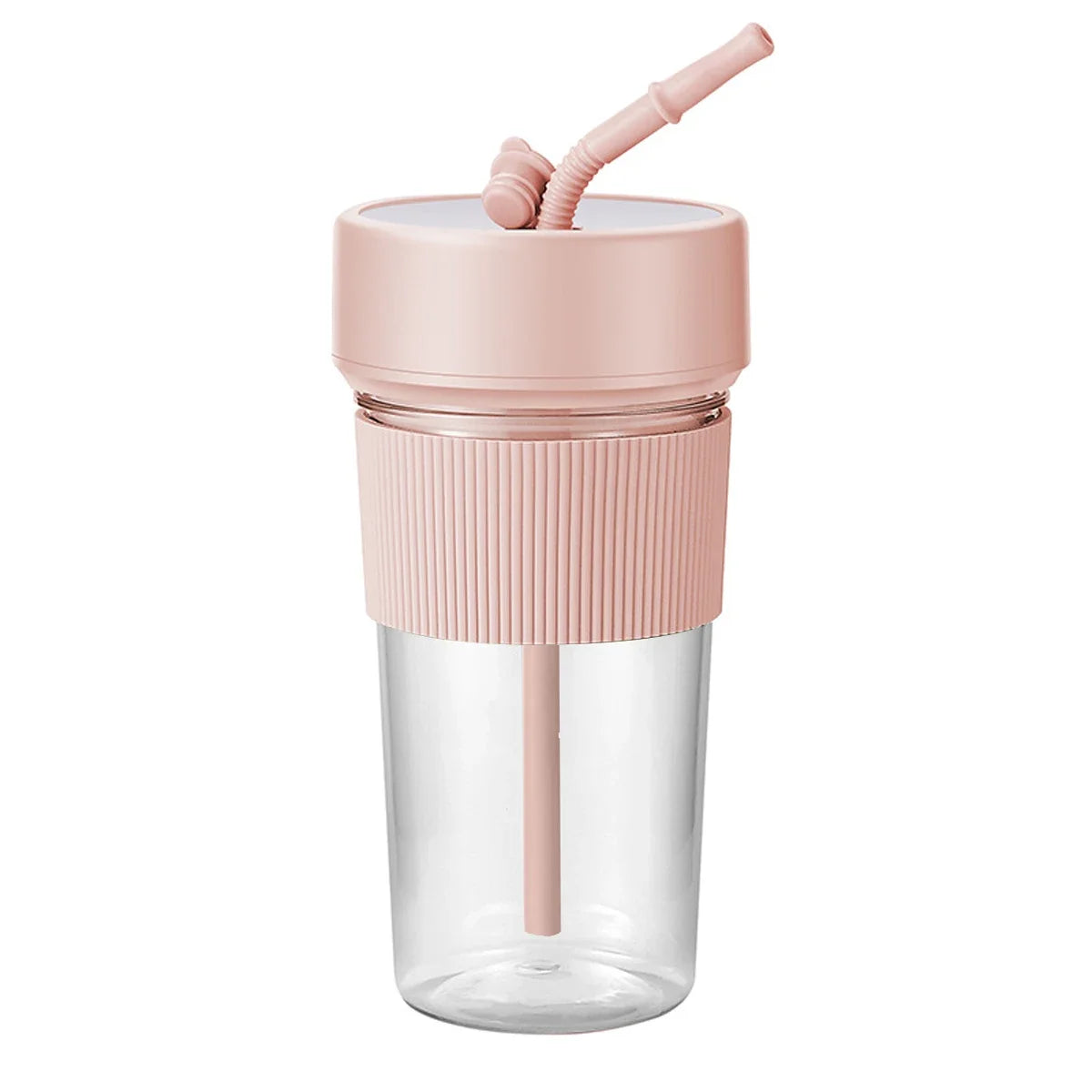 Portable Blender for Shakes and Smoothies, Mixing Juicer Rechargeable Electric Blender Bottles for Home, Gym, Office Peaceful Pleasures Health and Wellness pink