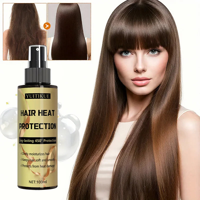YUITIKUE Hair Oil deeply moisturizes hair, making it soft and smooth, and protects it from heat damage. Peaceful Pleasures Health and Wellness
