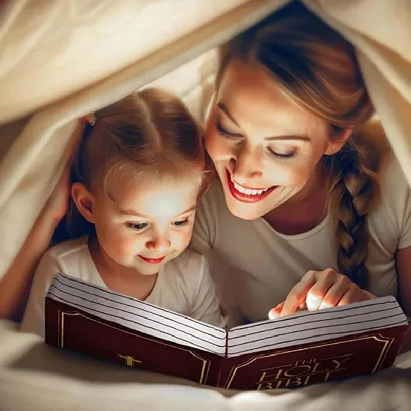 Bible Shaped Plush Pillow | Christian Decor & Gift 33×22cm
