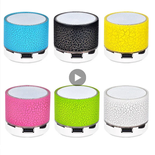 AyeBeau A9 Mini Portable Bluetooth Speaker | LED, MP3 & AUX Portable Bluetooth Speaker Oasis Select