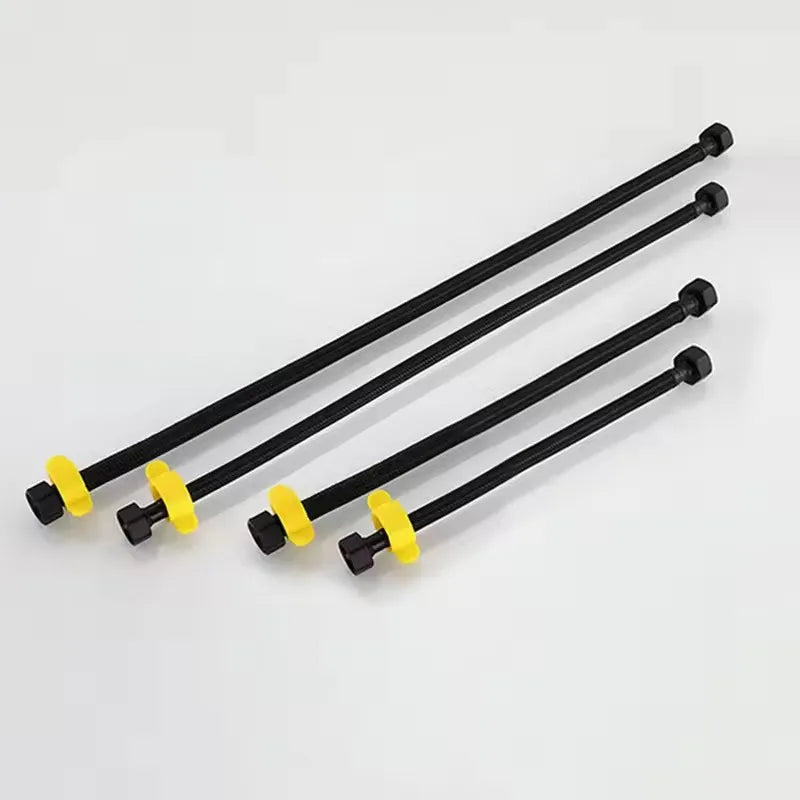 G1/2" Black Water Inlet Hose – Cold & Hot Faucet Connector