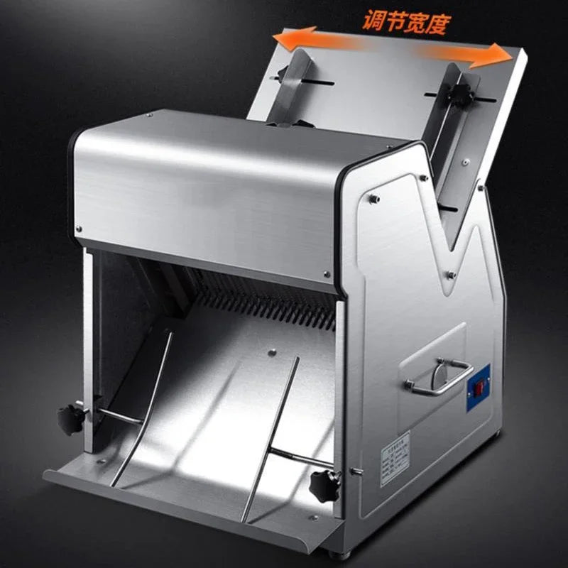 Commercial Electric Bread Slicer | Stainless Steel | 31 Slices