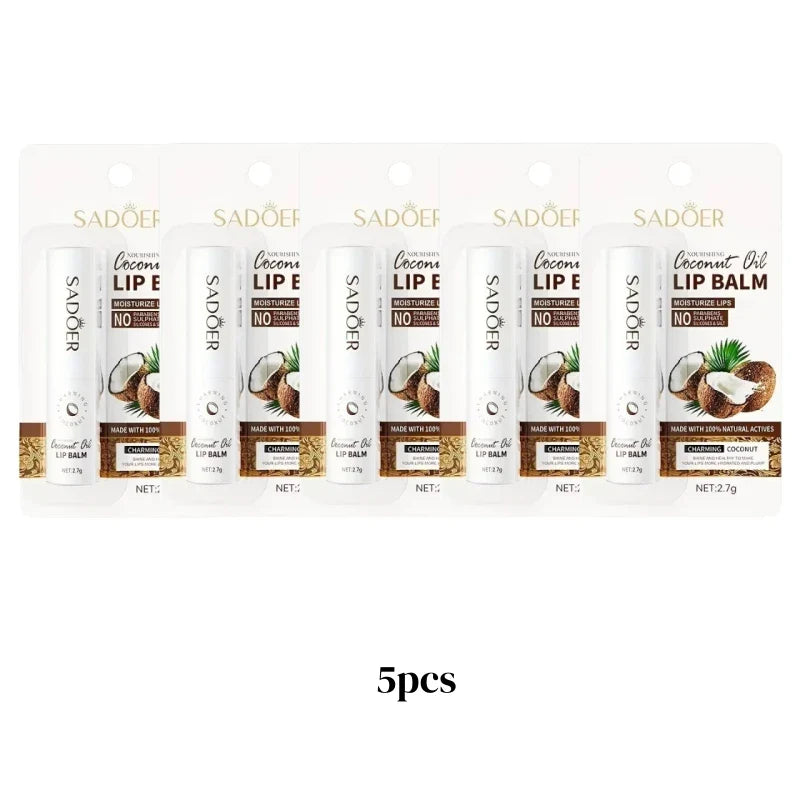 Coconut Lip Balm – Moisturising Daily Lip Care for Men & Women