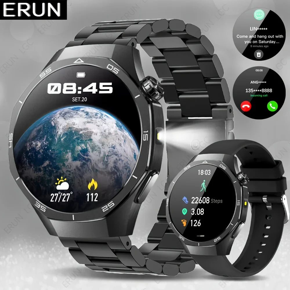 ERUN Smart Watch – Calls, Multi-Sport & Remote Camera Control