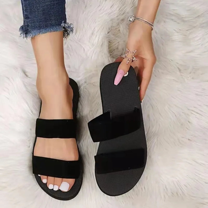 Women's Bohemian Flat Flip-Flops | Non-Slip EVA Summer Sandals