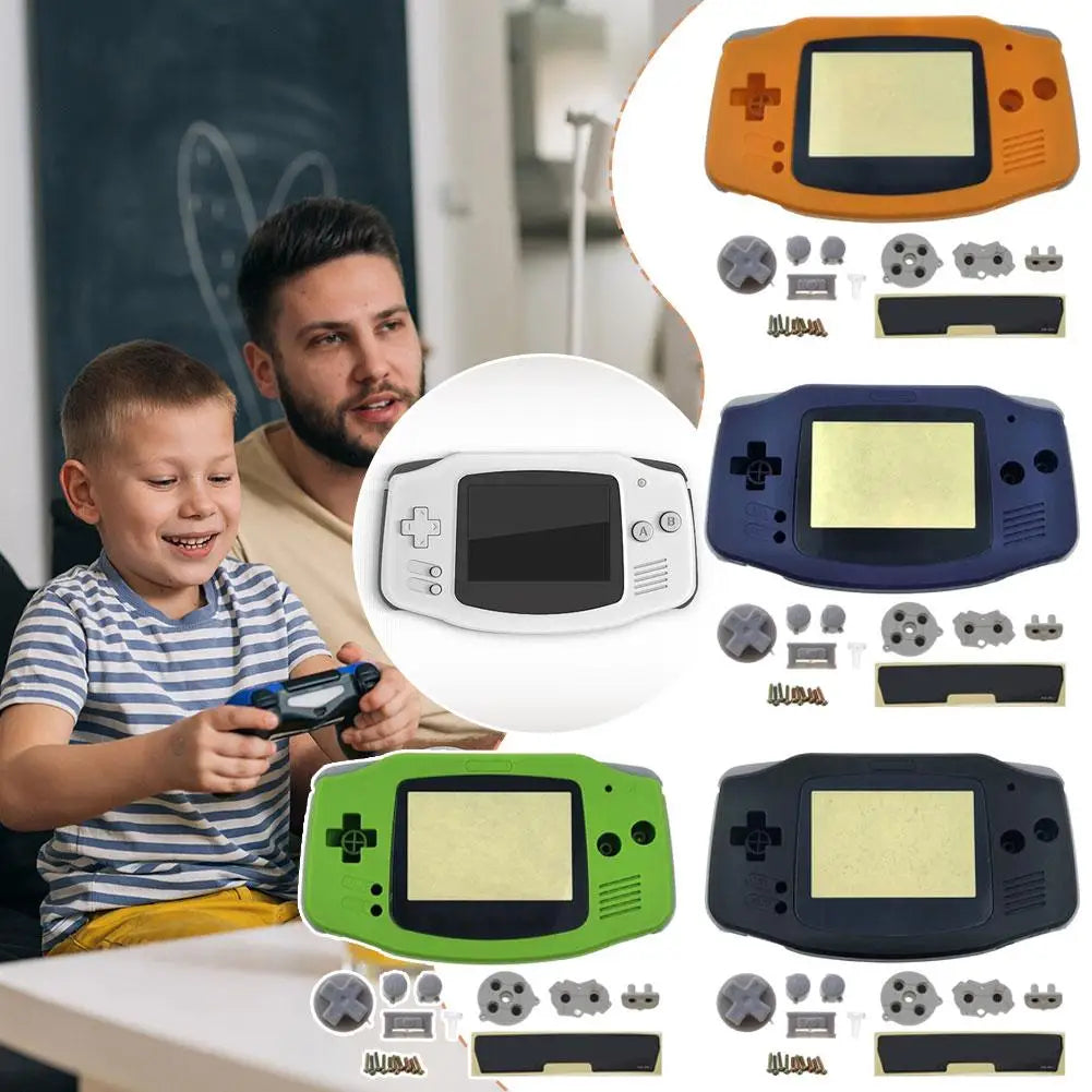 High Quality Plastic Colorful Game Console Replacement Shell For Gme Baoy Advance Shell Kit Game Console Protection Case For GBA Peaceful Pleasures Health and Wellness