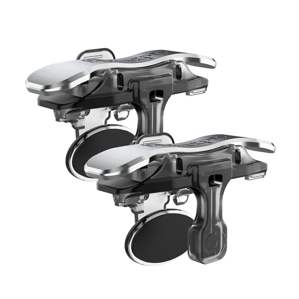 X8 Mobile Game Trigger For PUBG Phone Gaming 6 Finger Trigger Sensitive Shoot Phone Game Trigger L1 R1 Aim Keys Game Controller Peaceful Pleasures Health and Wellness Key