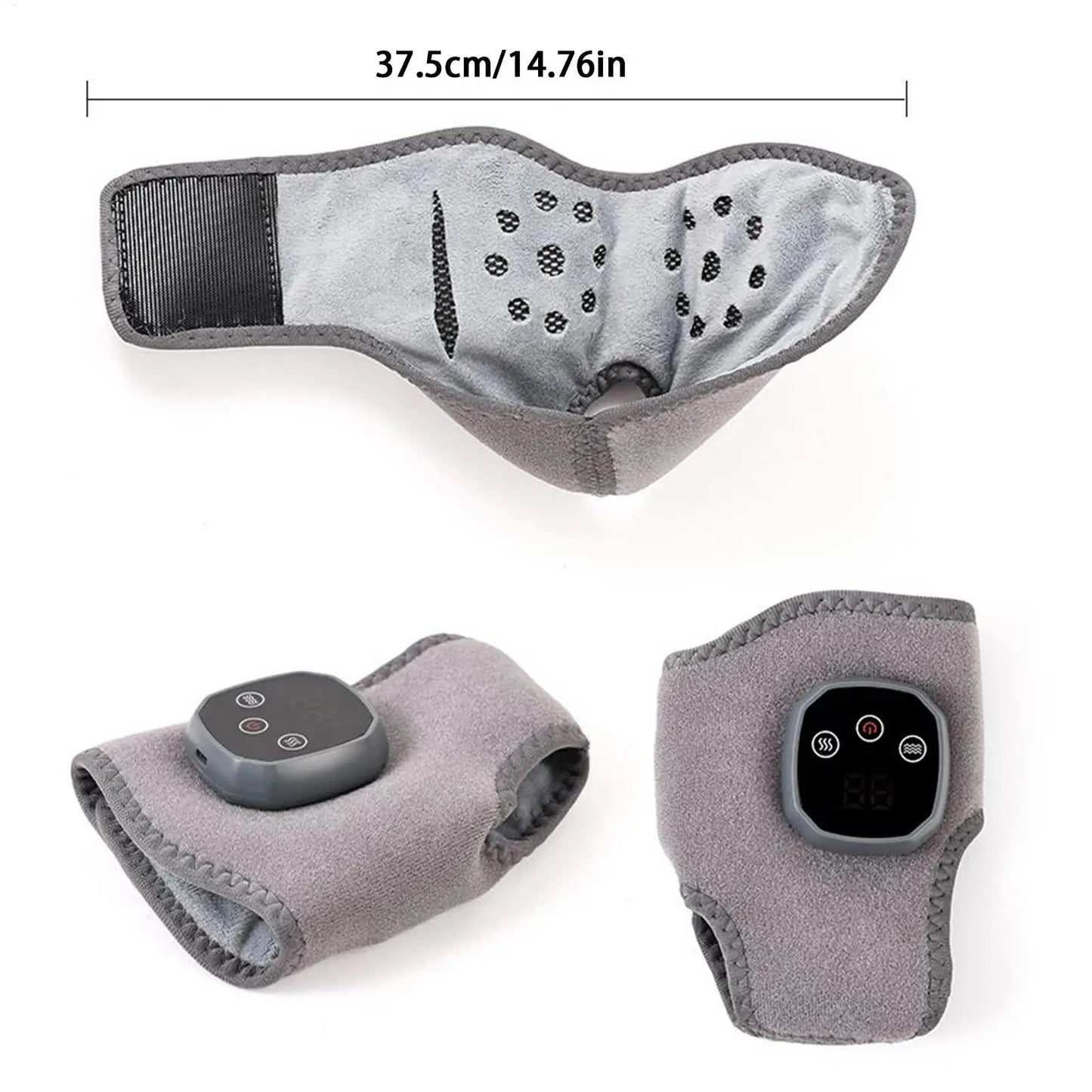 Cordless Foot & Ankle Heating Wrap Massager – 4 Heat Levels