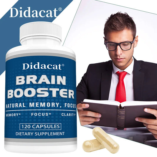 VitalXtra Brain Supplement | Memory, Focus & Cognitive Boost Nootropic Supplement Peaceful Pleasures Health and Wellness