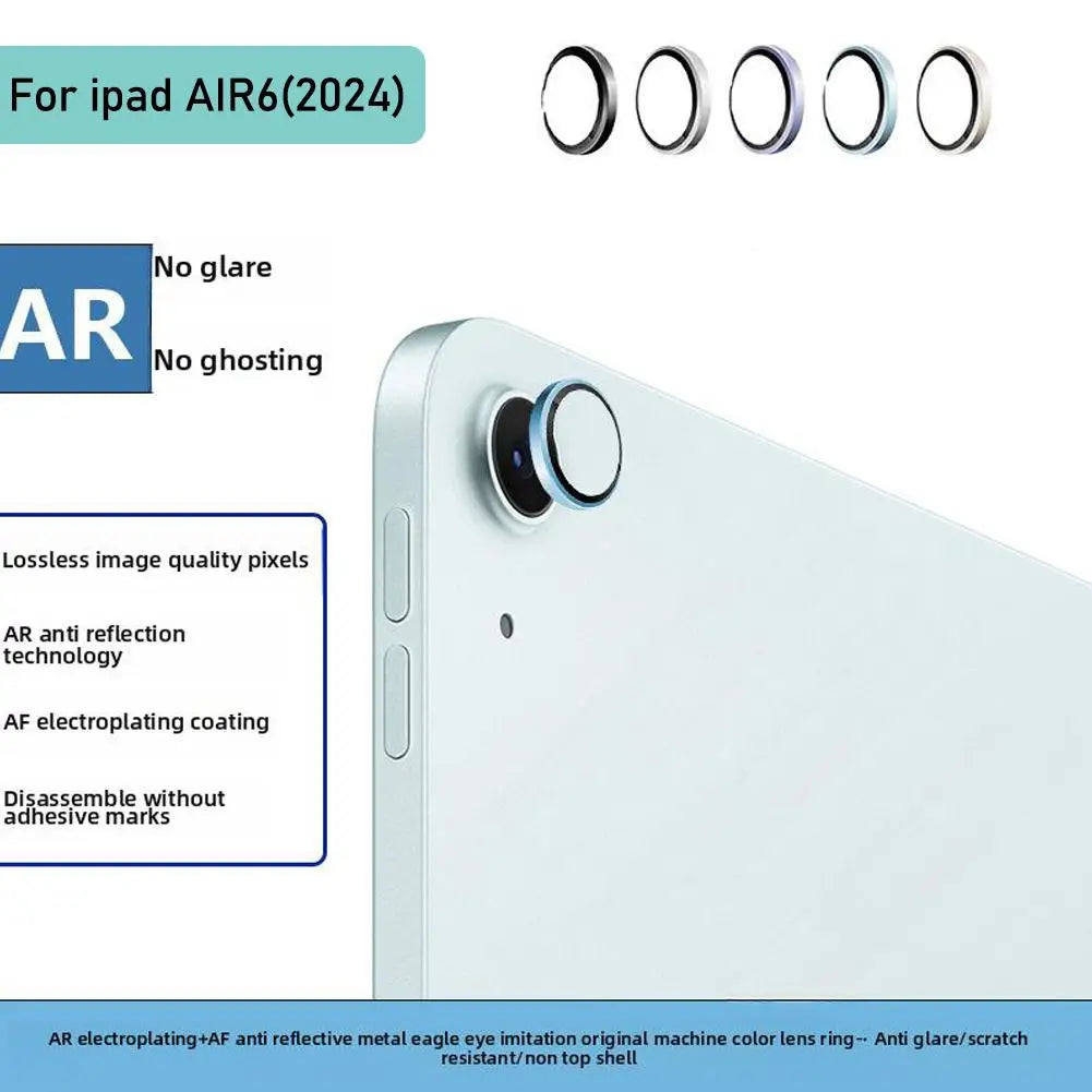 Metal Camera Lens Protector for Apple iPad Mini 7 | Tempered Glass