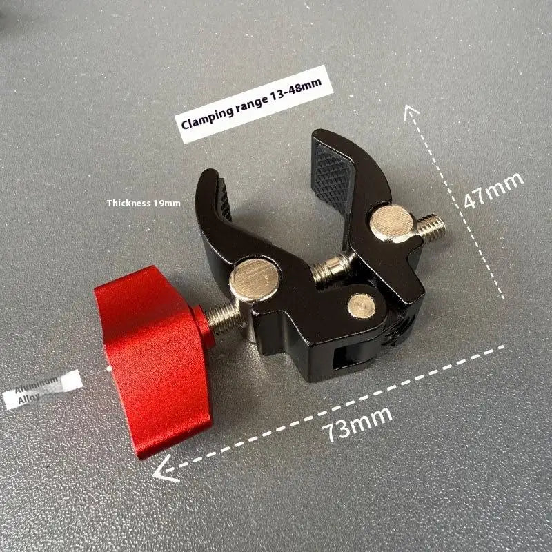 Metal Super Clamp & Double Ball Head Magic Arm Camera Mount