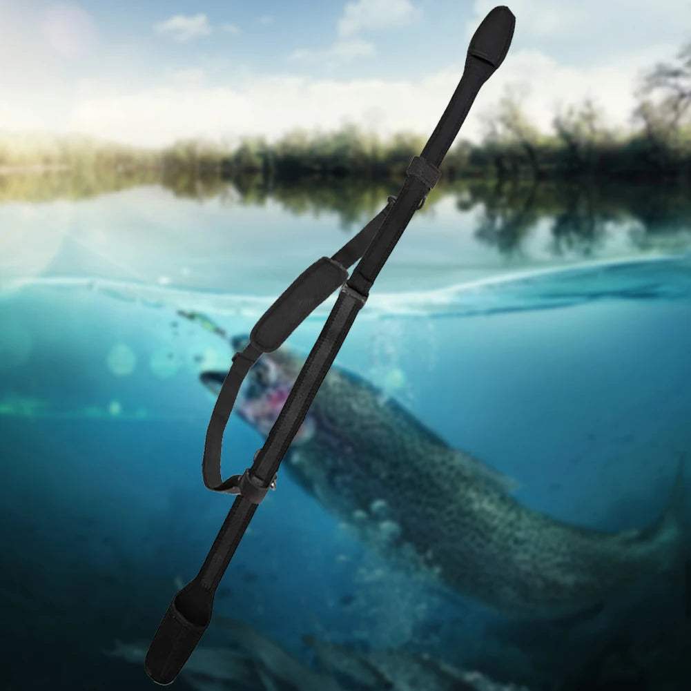 Adjustable Fishing Rod Protective Bag & Carry Strap