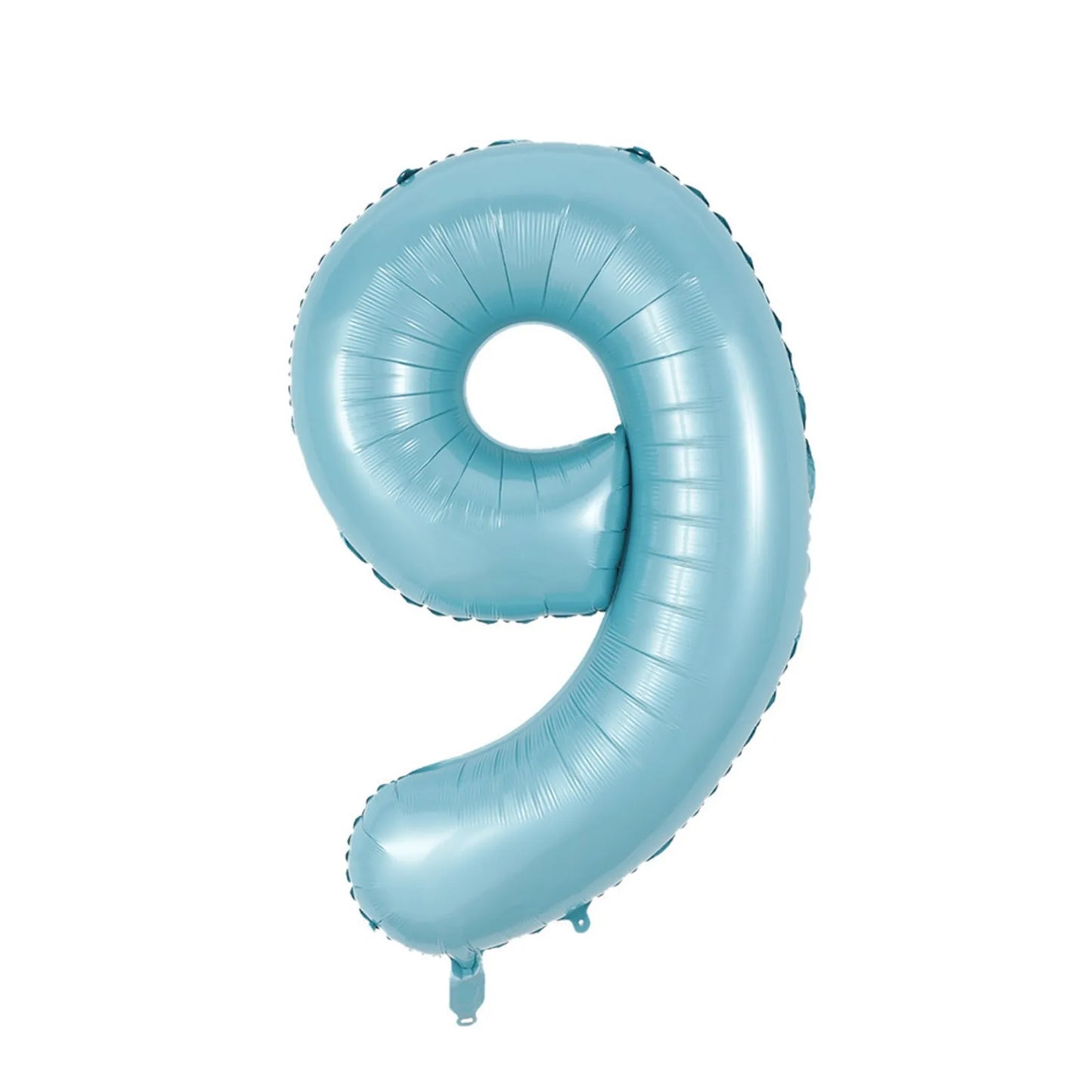 40inch Large Pearl Blue Number Balloons Jungle Safari Birthday Balloon Party Foil Balloon 0 1 2 3 4 5 6 7 8 9 globos Balls Peaceful Pleasures Health and Wellness J One Size