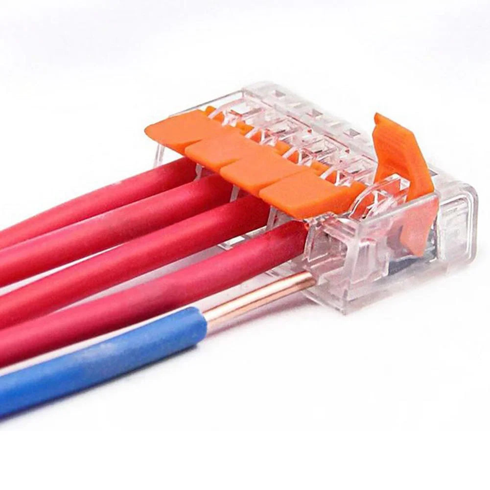 Push-In Lever Wire Connectors 2/3/4/5 Pin Terminal Block Set Lever Wire Connectors Peaceful Pleasures Health and Wellness
