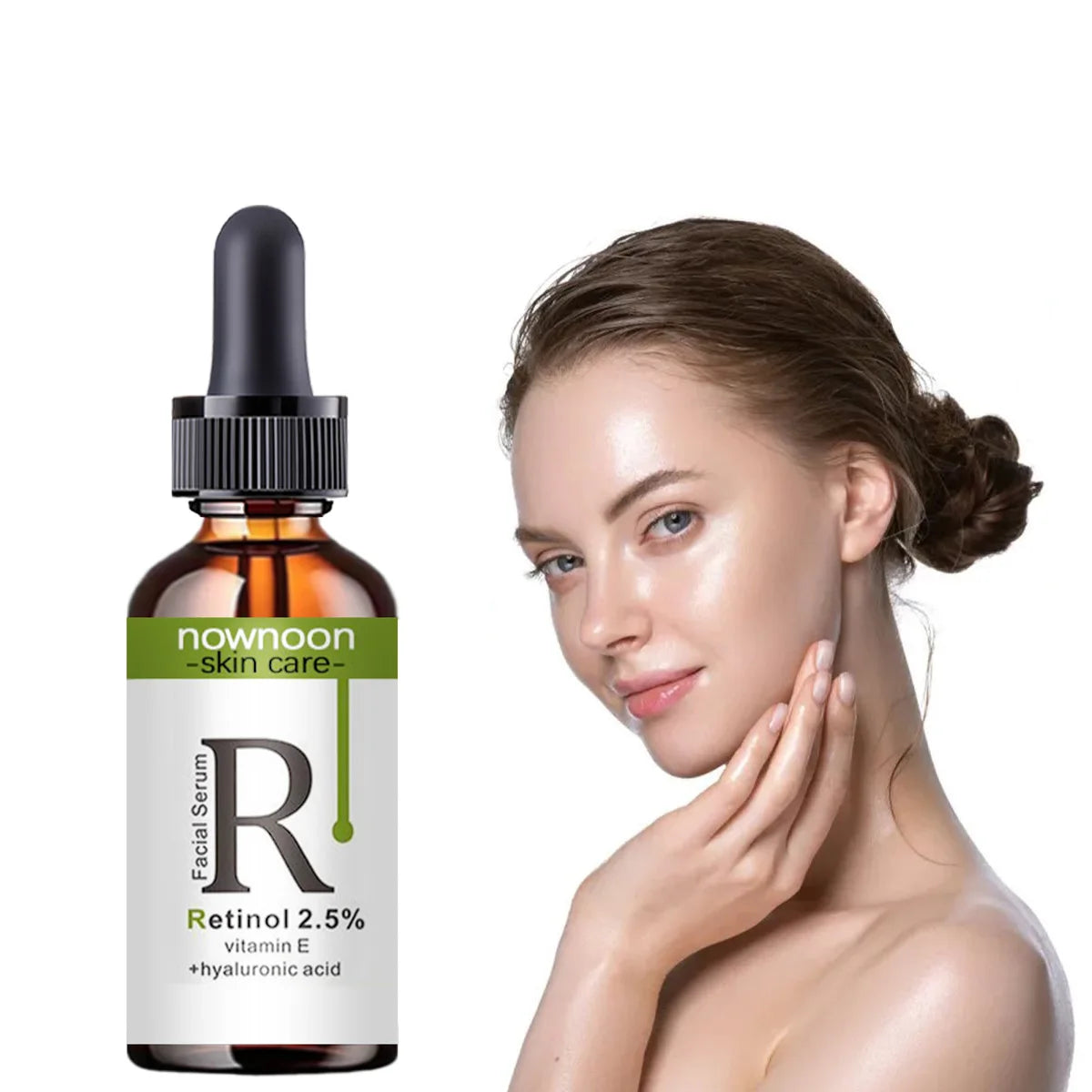 Retinol Facial Serum Anti Wrinkle Remove Dark Whitening Spots Face Essence With 2.5% VitaminC Anti-Aging Facial Skin Care Serum Peaceful Pleasures Health and Wellness