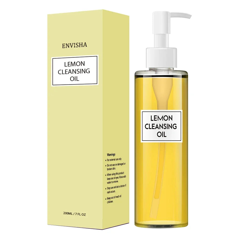 ENVISHA Lemon Face Toner – Pore-Minimizing, Brightening & Makeup Removal 200ml Face Toner Peaceful Pleasures Health and Wellness LEMON CLEANSING OIL