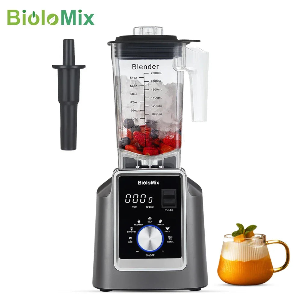 BioloMix Digital BPA FREE 2L Automatic Blender Blenders Peaceful Pleasures Health and Wellness