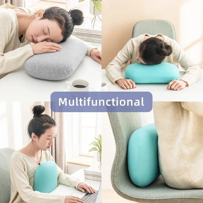 Multifunction Memory Foam Neck Pillow Slow Rebound Soft Travel Pillow for Sleeping Cervical Health Massage Nap Pillows Peaceful Pleasures Health and Wellness