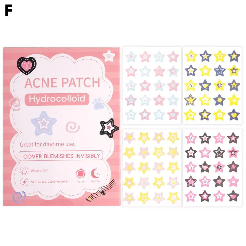 Colorful Star Pimple Patches – Ultrathin Breathable Spot Stickers
