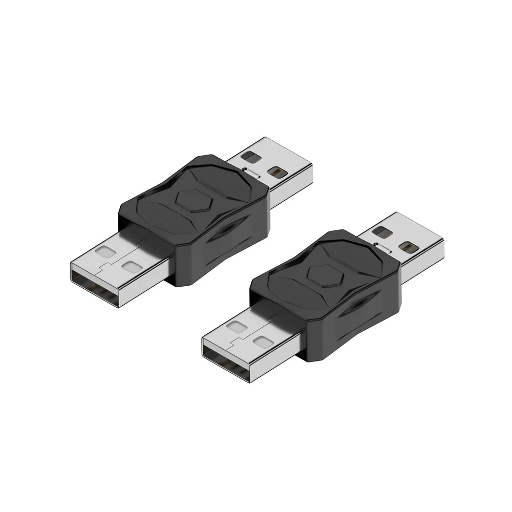 Mini USB 2.0 to Micro Type C Adapter Male To Female Charging Data Transmission 480Mbps Converter For Mobile Phone Camera Tablet Peaceful Pleasures Health and Wellness USB male to male 2 PCS