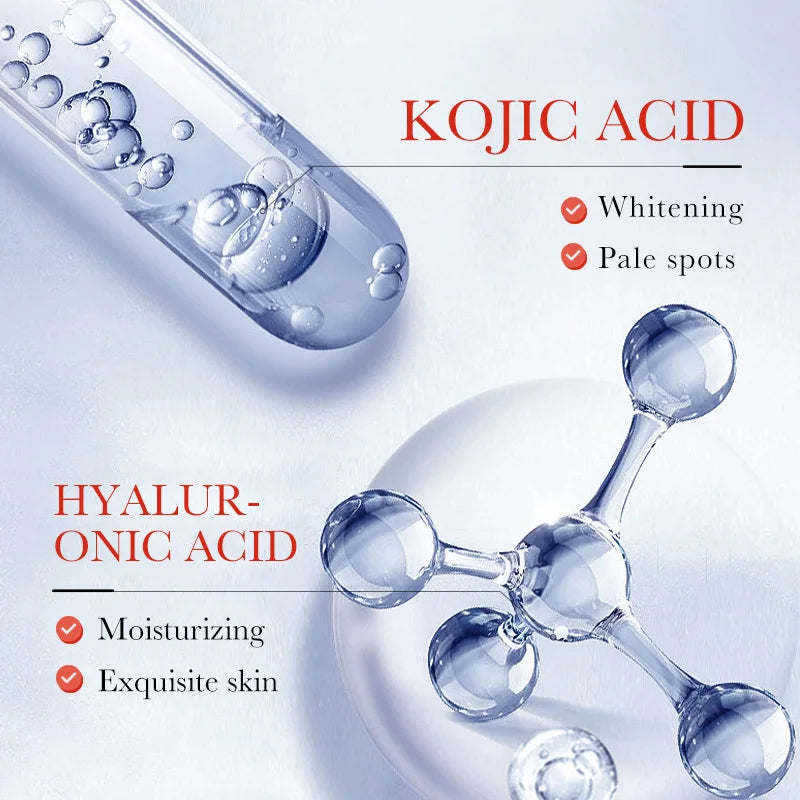 1/2/4pcs SADOER Kojic Acid Face Cream Moisturizing Freckle Removing Creams Brightening Hydrating Facial Cream Skin Care Products Peaceful Pleasures Health and Wellness
