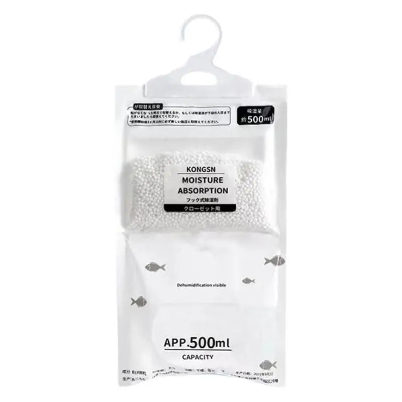 Hangable dehumidifying bag for dormitories, water-absorbing, moisture-resistant, mold-preventing, and dehumidifying bag for hous Peaceful Pleasures Health and Wellness