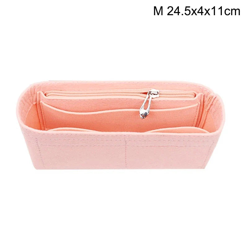 Felt Handbag Organizer Insert – Multi-Pocket Bag Liner