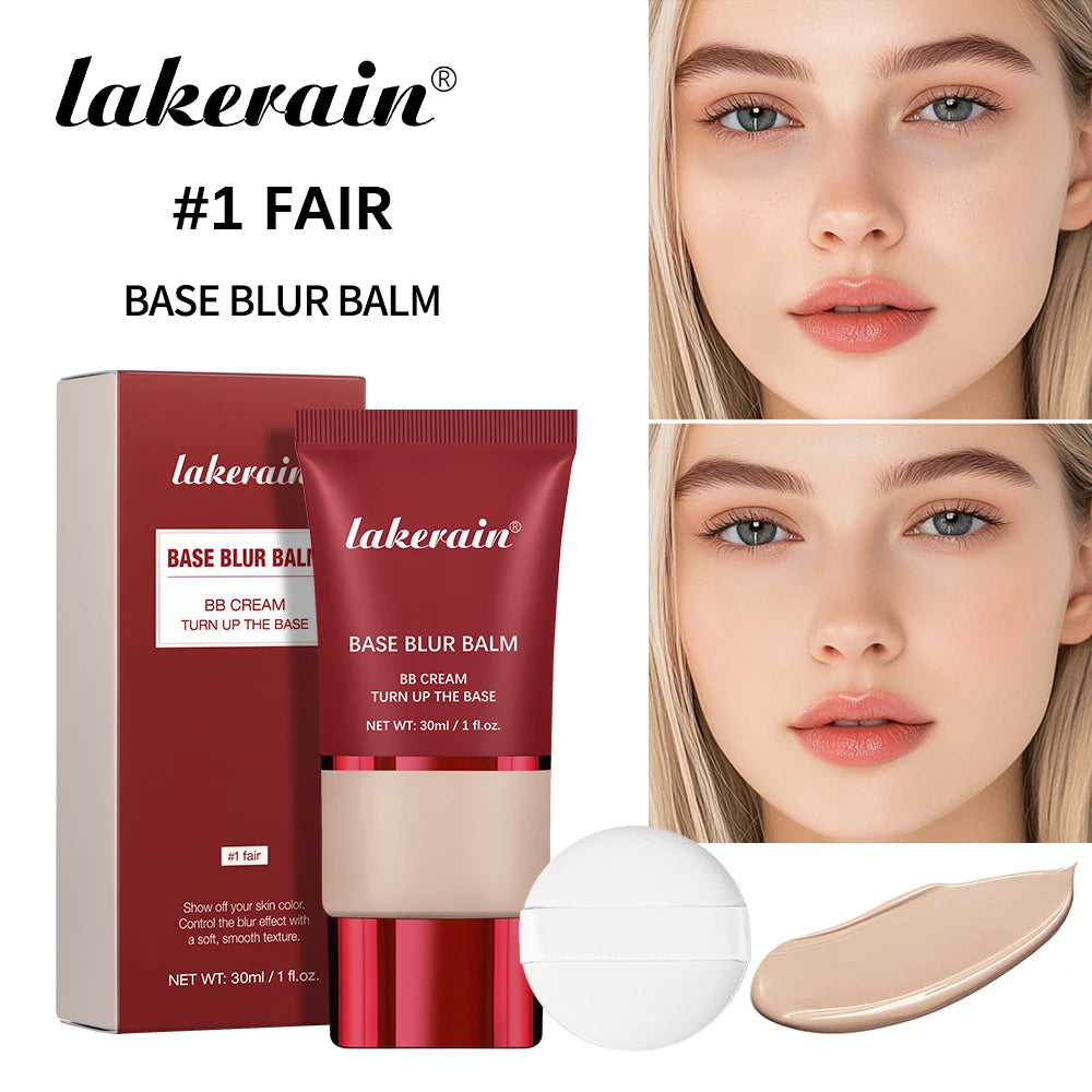 Foundation and Puff Makeup Base Waterproof Long Lasting Control Oil Matte Bronze Facial Liquid Foundation Cosmetics Makeup Peaceful Pleasures Health and Wellness 1 fair and puff