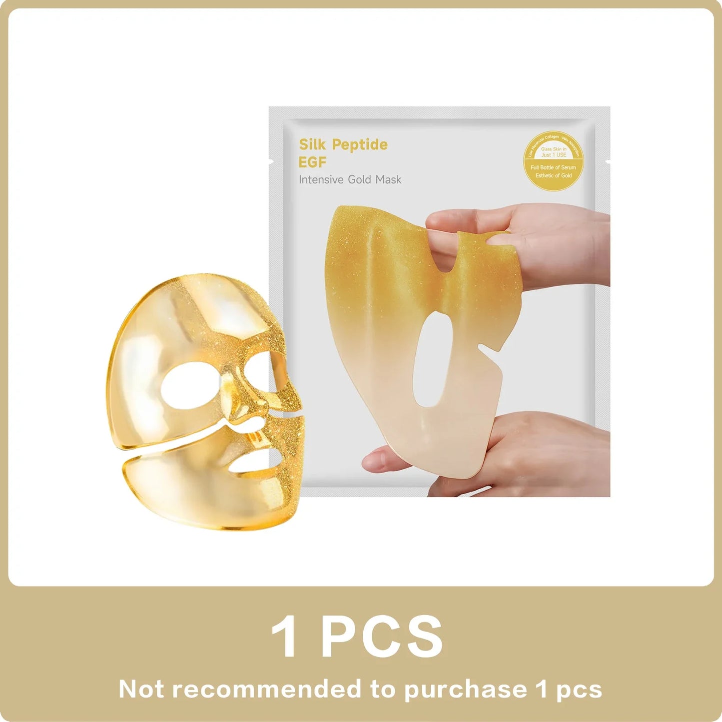 Gold Hydrating Face Mask – Brightening, Tightening & Pore Purifying