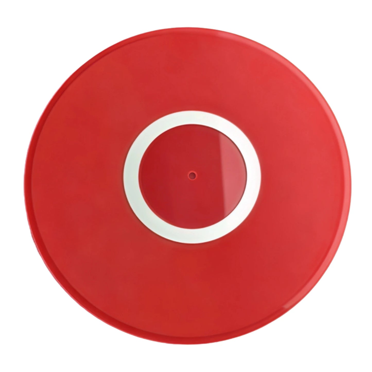 Acrylic Anti Static Slipmat Improves Sound & Performance Turntable Platter Mat for Helps Reduce Noise From Dust Peaceful Pleasures Health and Wellness Red