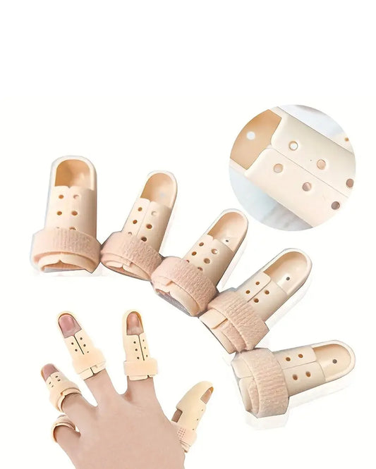 1pc Plastic Finger Splint For Trigger Finger, Thumb Splint Support Brace For Straightening & Injury Protection, Order A Size Up Peaceful Pleasures Health and Wellness