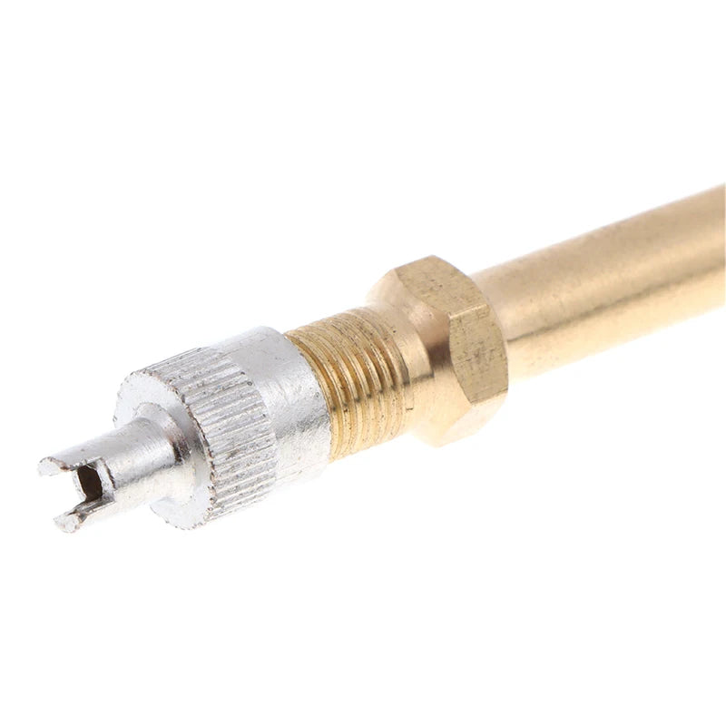 Brass Tire Valve Stem Extender – Car, Truck & Motorcycle