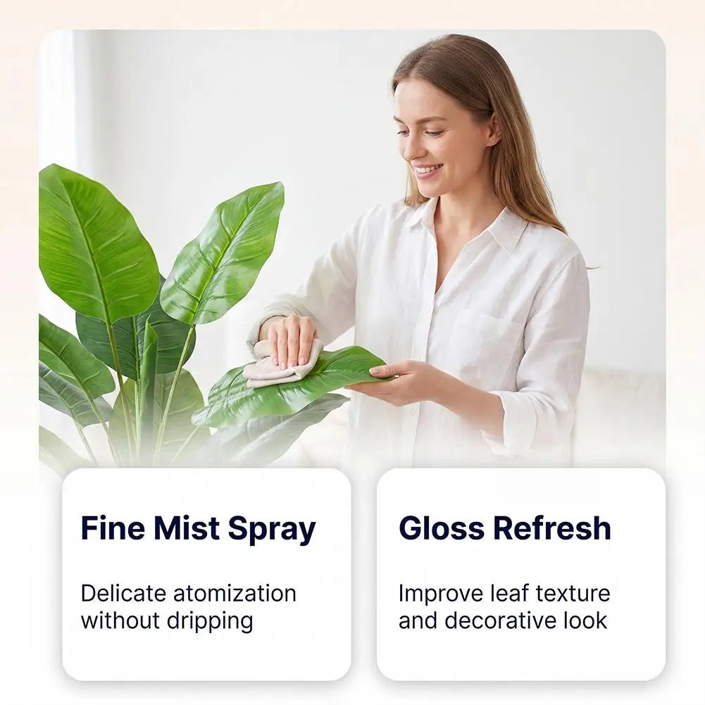 Artificial Plant Cleaner Spray 120ml | Silk & Faux Leaf Cleaner