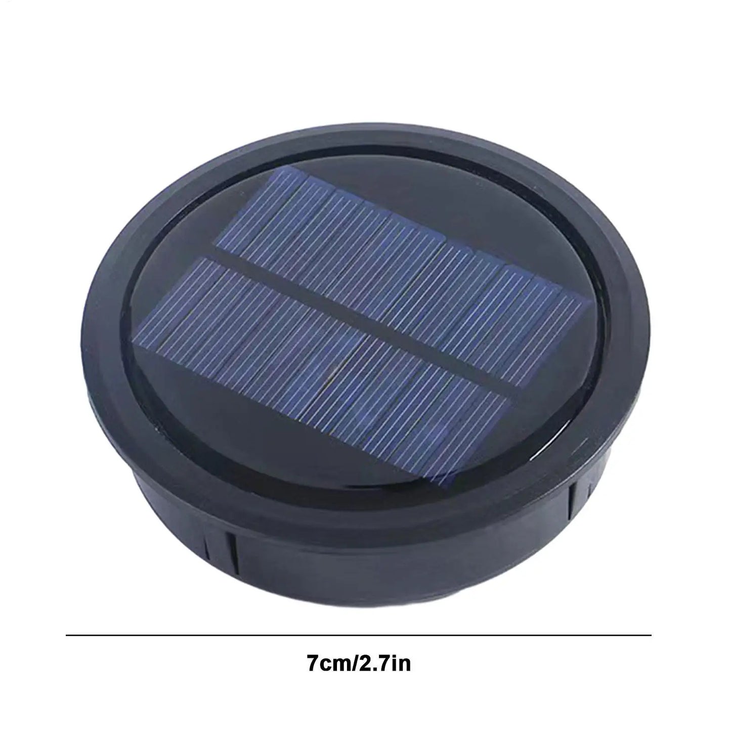 Solar Lantern Replacement Top – LED Waterproof Solar Lid
