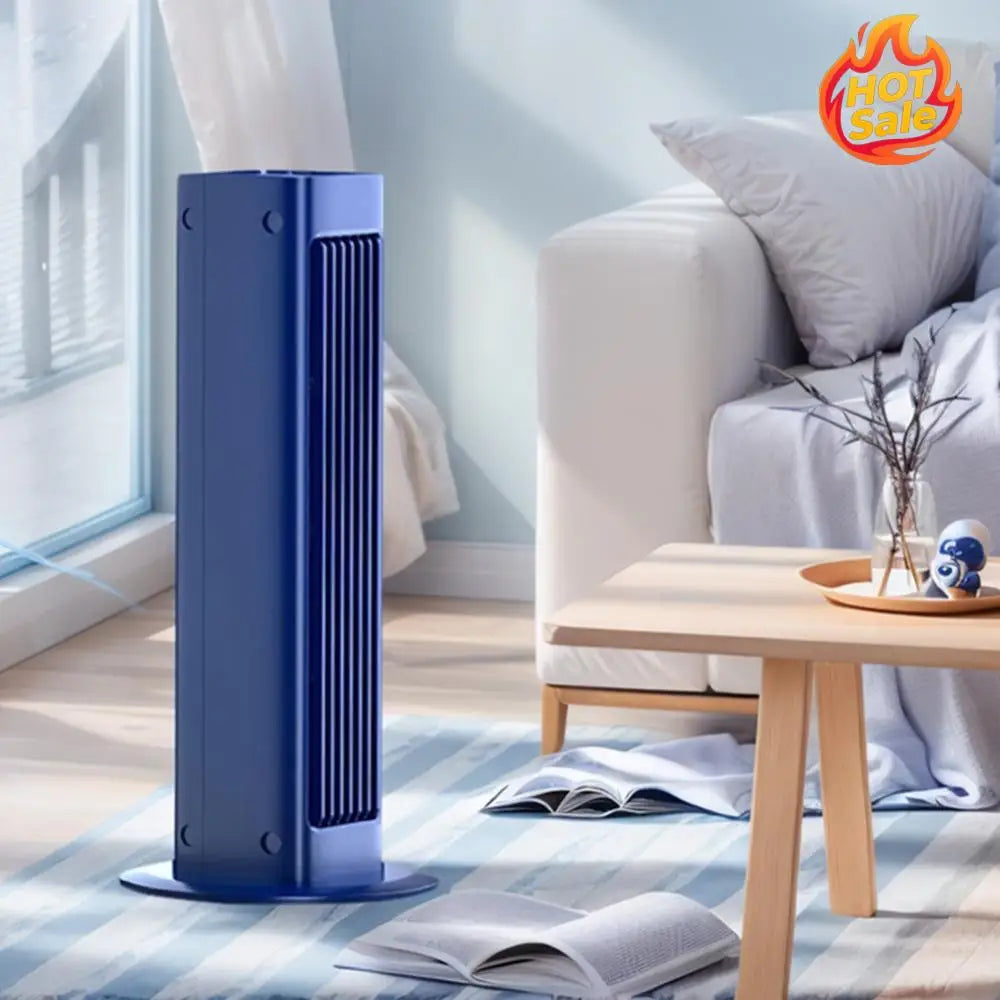 Bladeless Air Cooler Fan LED Desktop Fan with Remote Control