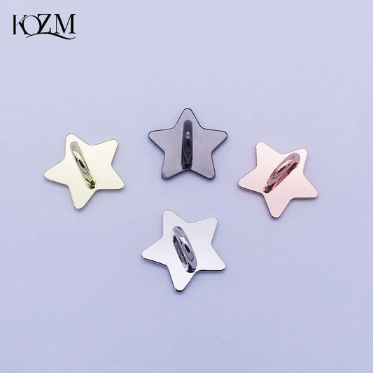 Metal Star Moon Bow Phone Charm Holder & Finger Ring Stand 2/4pc Phone Charm Holder Oasis Select