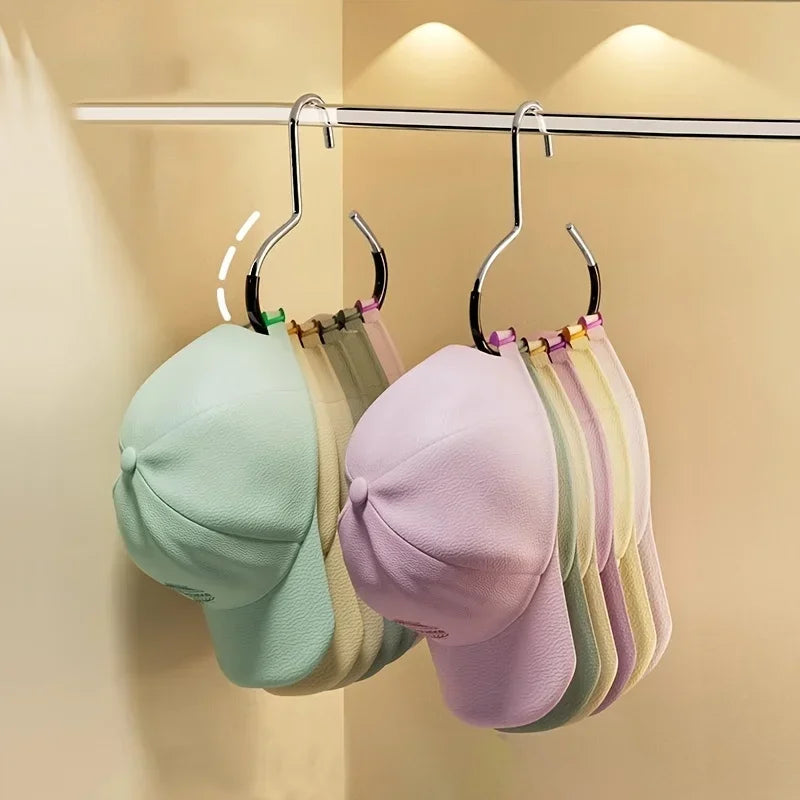 Storage Artifact Hook Hanger Suitable for Hats Tie Scarves Bags Multifunctional Display Stand Strong Load Support No Deformation Peaceful Pleasures Health and Wellness