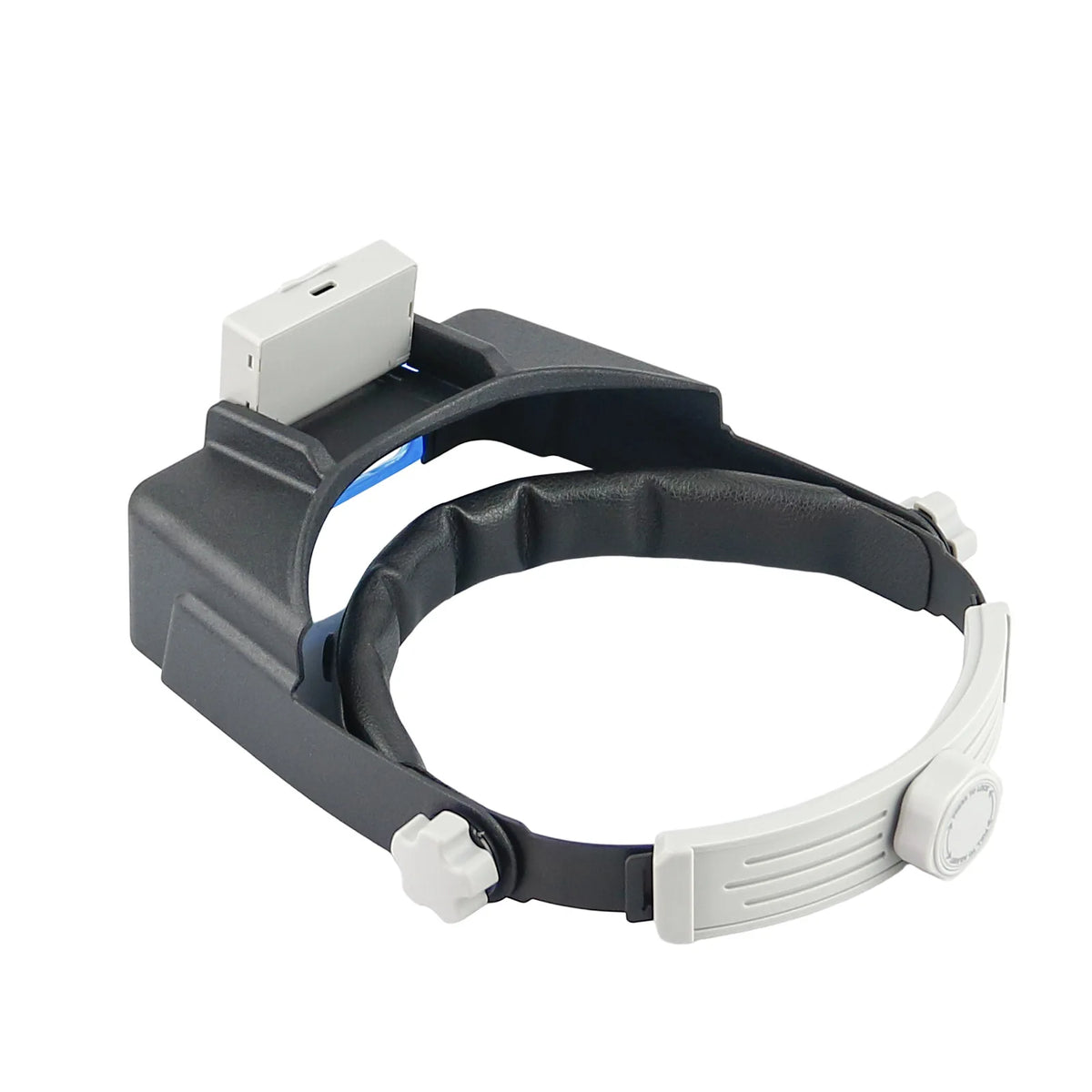 Head Mount Magnifier Glasses with 4 LED Light Hands Free Magnifier 1.5X 2X 2.5X 3.5X Loupe Lluminated Magnifier for Reading Peaceful Pleasures Health and Wellness
