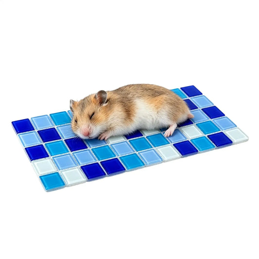Small Pet Crystal Ore Cooling Mat – Hamster, Bunny & More Pet Cooling Mat Peaceful Pleasures Health and Wellness
