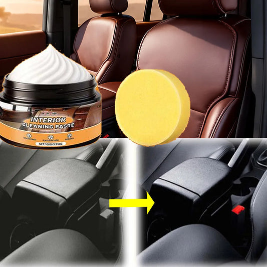 Multifunctional Leather Care Maintenance Oil Cleaning Cream for Car Interior Leather Seat Sofa Bag Shoes Jacket Care Polishing/v Peaceful Pleasures Health and Wellness