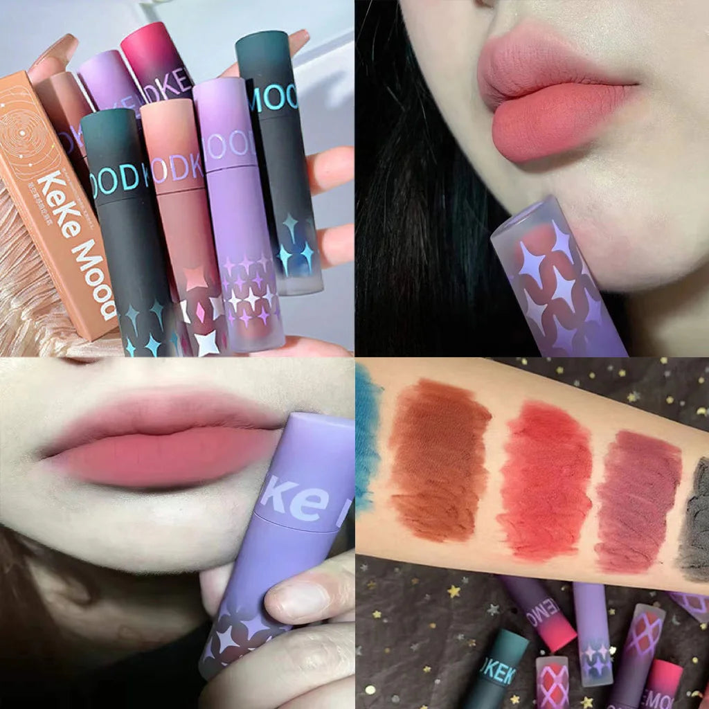 Gothic Matte Lipstick – Waterproof Dark Lip Color | KEKE MOOD