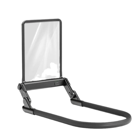 High Definition Magnifier Led Reading Magnifying Glass with Light, Multifunctional Hanging Neck, Handheld Desktop Charging Peaceful Pleasures Health and Wellness