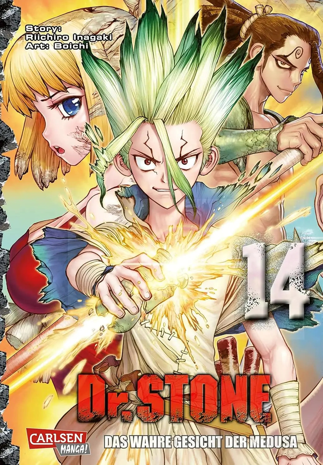 Dr. Stone Anime Canvas Wall Art Poster | Retro Graffiti Fan Gift