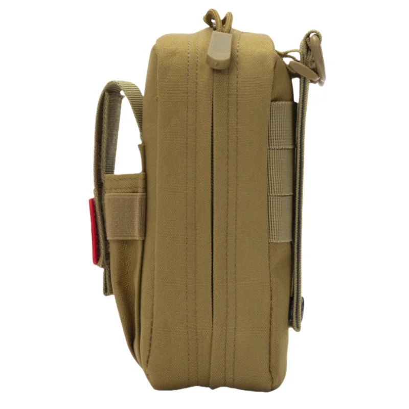 Tactical Nylon Waist Bag | Outdoor First Aid Storage Pack